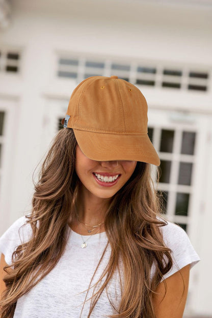 Honey Gold Cotton Baseball Cap